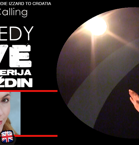 Stand-up comedy poster Croatia